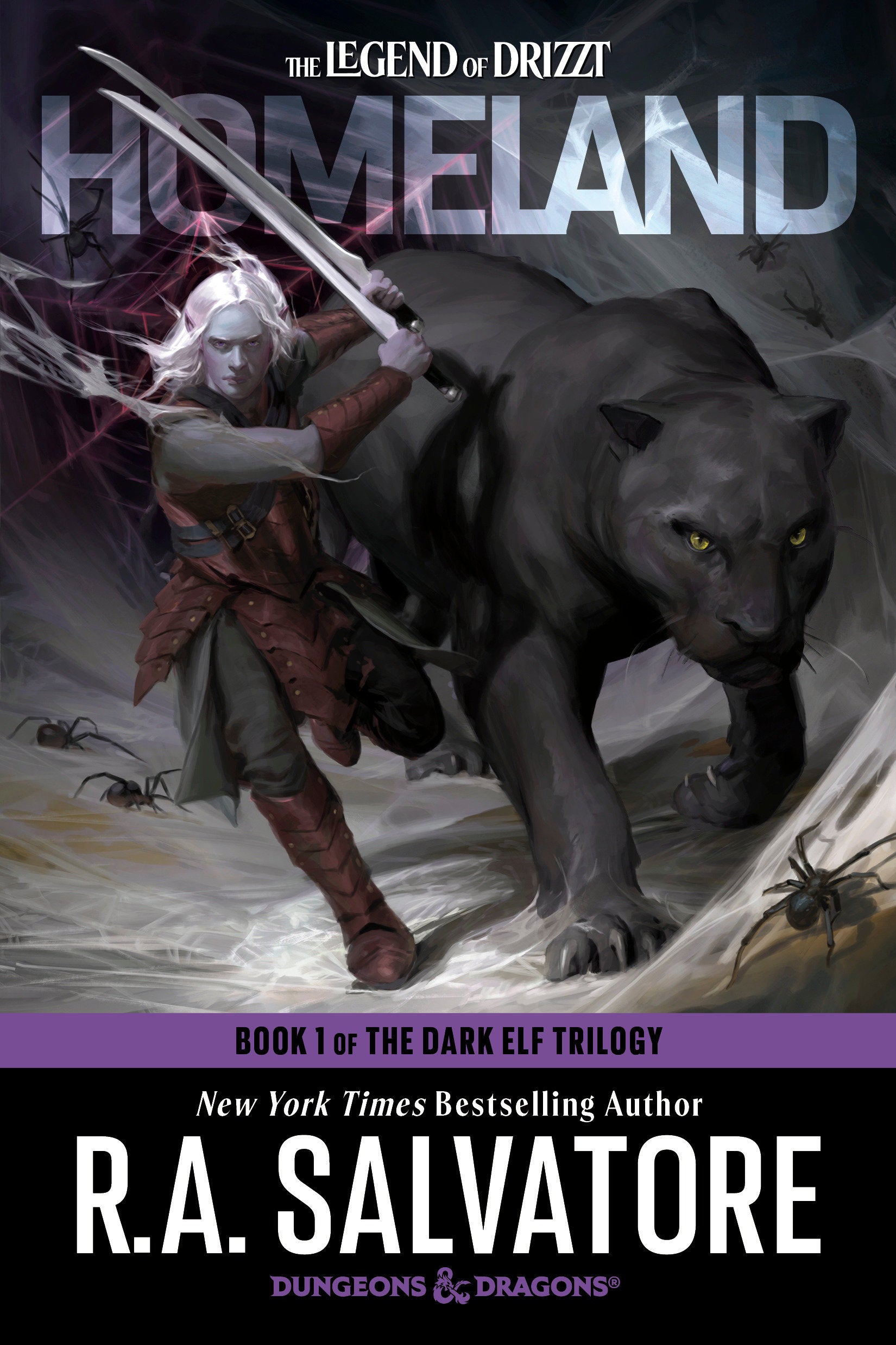 Homeland: Dungeons & Dragons - Book 1 of The Dark Elf Trilogy (The Legend of Drizzt) (Book:1)