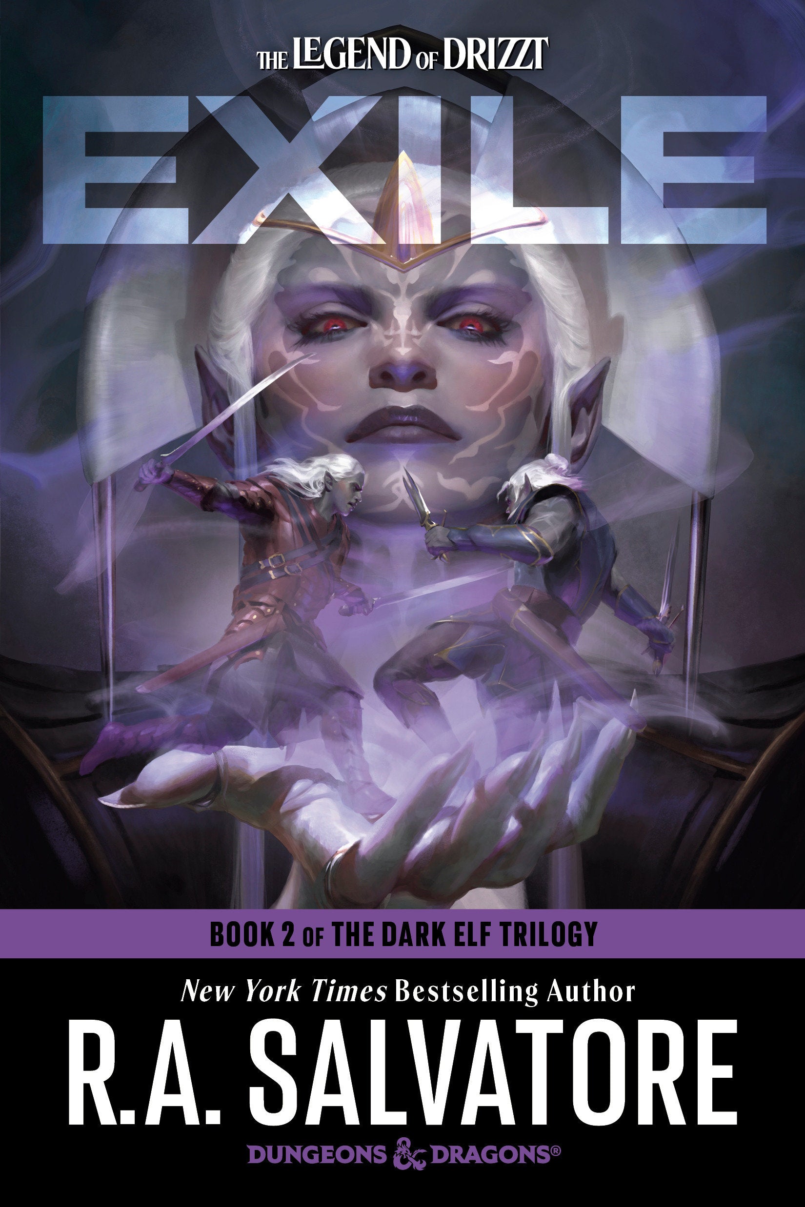 Exile: Dungeons & Dragons - Book 2 of The Dark Elf Trilogy (The Legend of Drizzt) (Book:2)