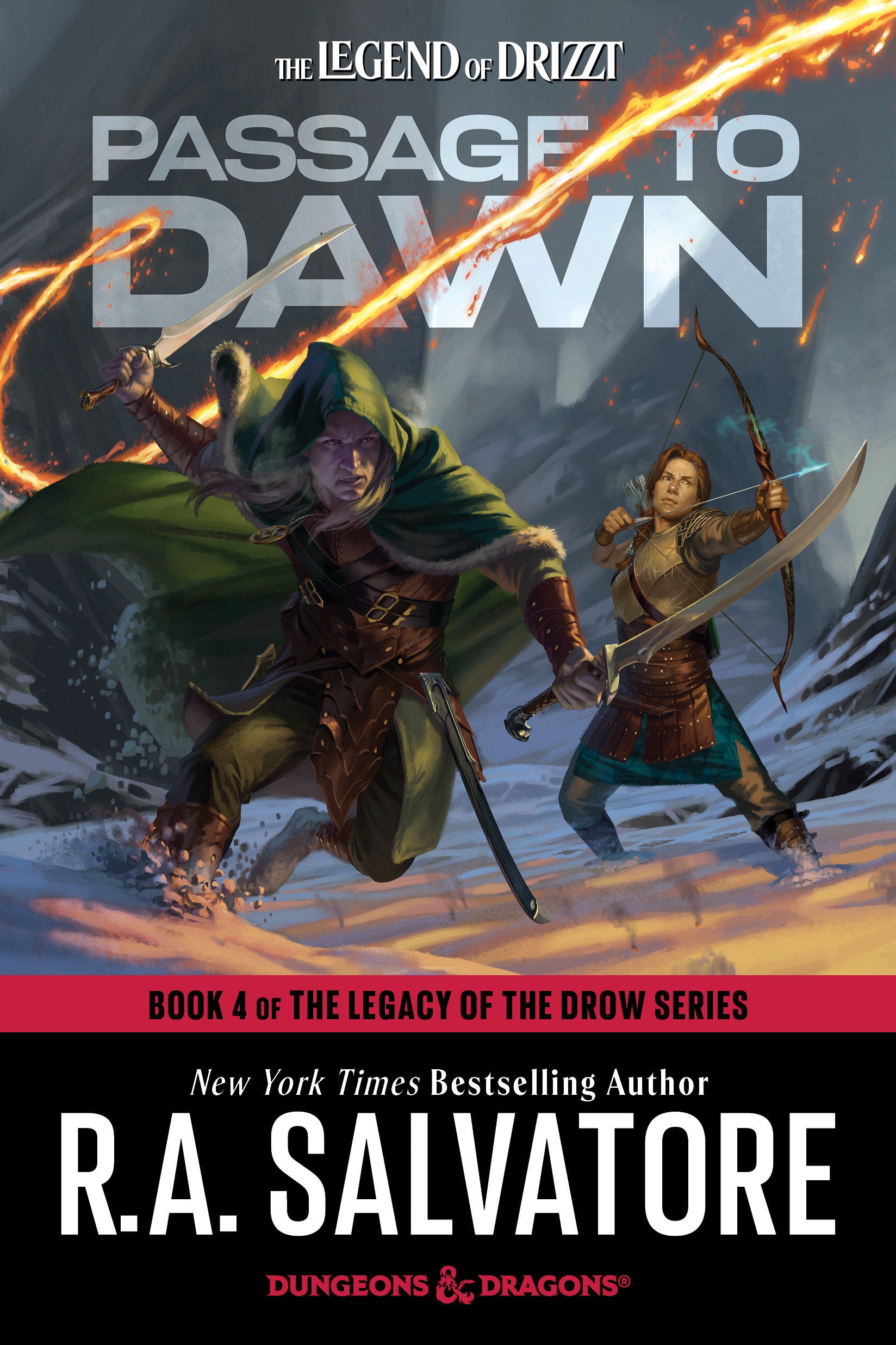 Passage to Dawn: Dungeons & Dragons - Book 4 of The Legacy of the Drow Series (The Legend of Drizzt) (Book:10)
