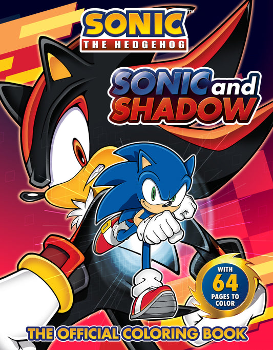 Sonic and Shadow: The Official Coloring Book (Sonic the Hedgehog)