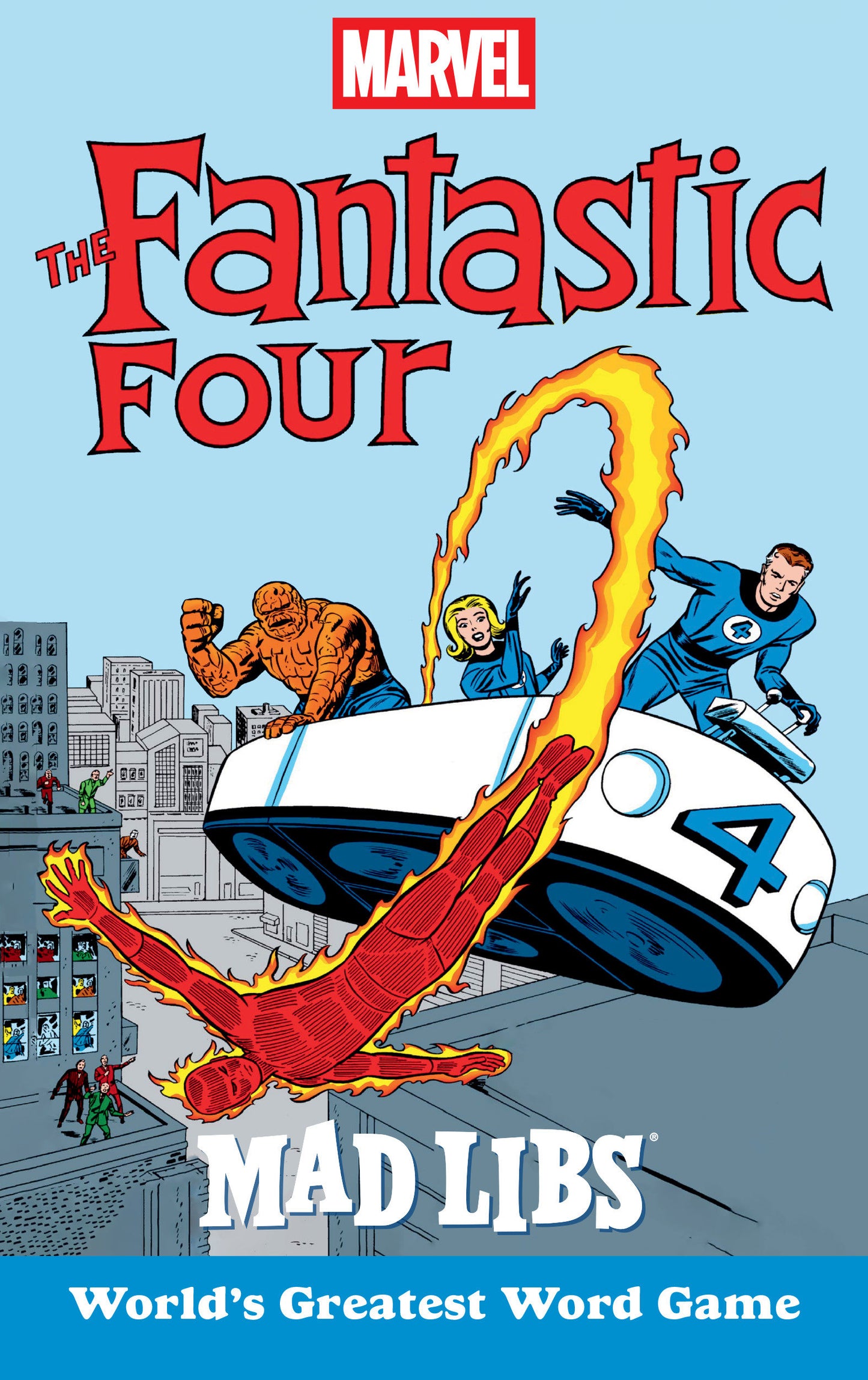 Marvel's The Fantastic Four Mad Libs - World's Greatest Word Game (Mad Libs)