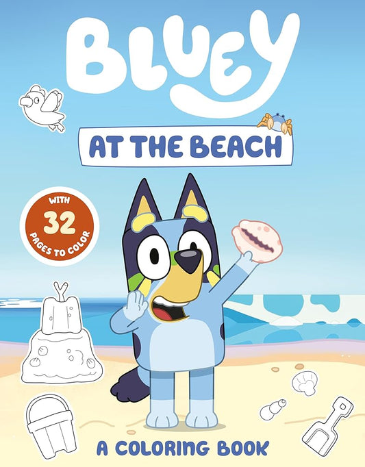 Bluey: At the Beach: A Coloring Book by Penguin Young Readers Licenses