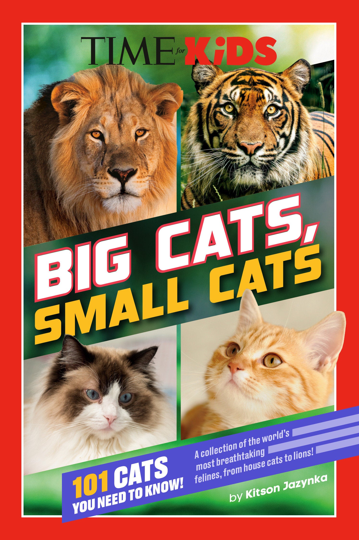 TIME for Kids: Big Cats, Small Cats - 101 Cats You Need to Know! (TIME for Kids)