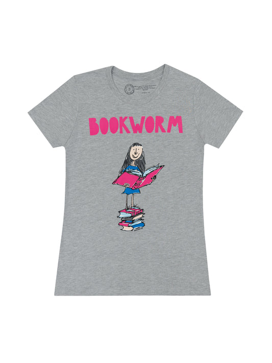 Matilda Bookworm Women's Crew T-Shirt Small