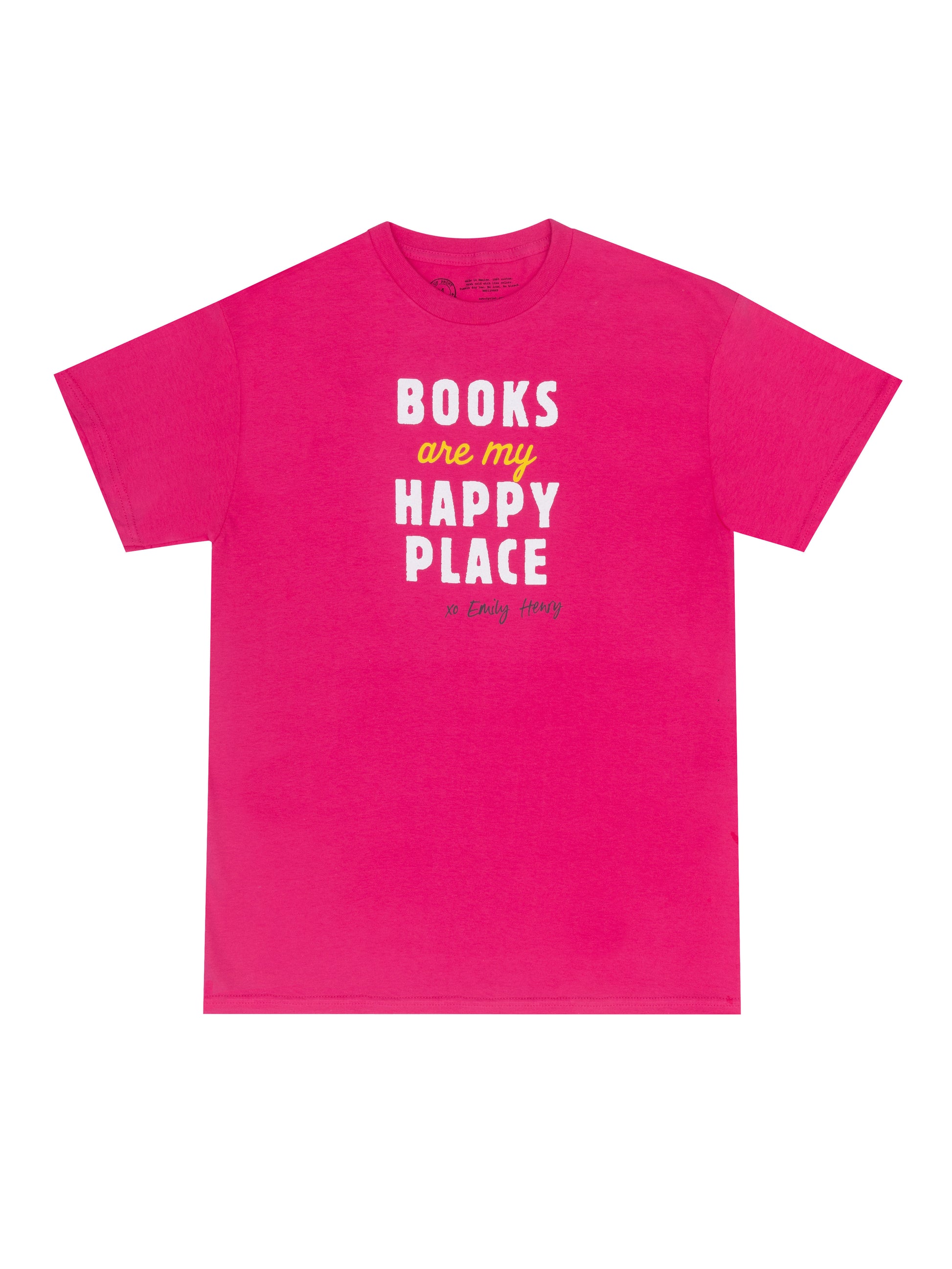 Emily Henry: Happy Place Unisex T-Shirt Medium