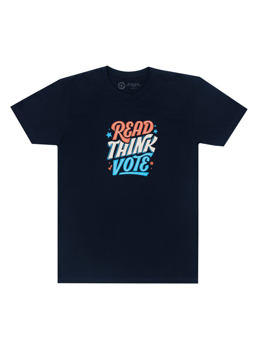 Read Think Vote 2024 Unisex T-Shirt X-Large
