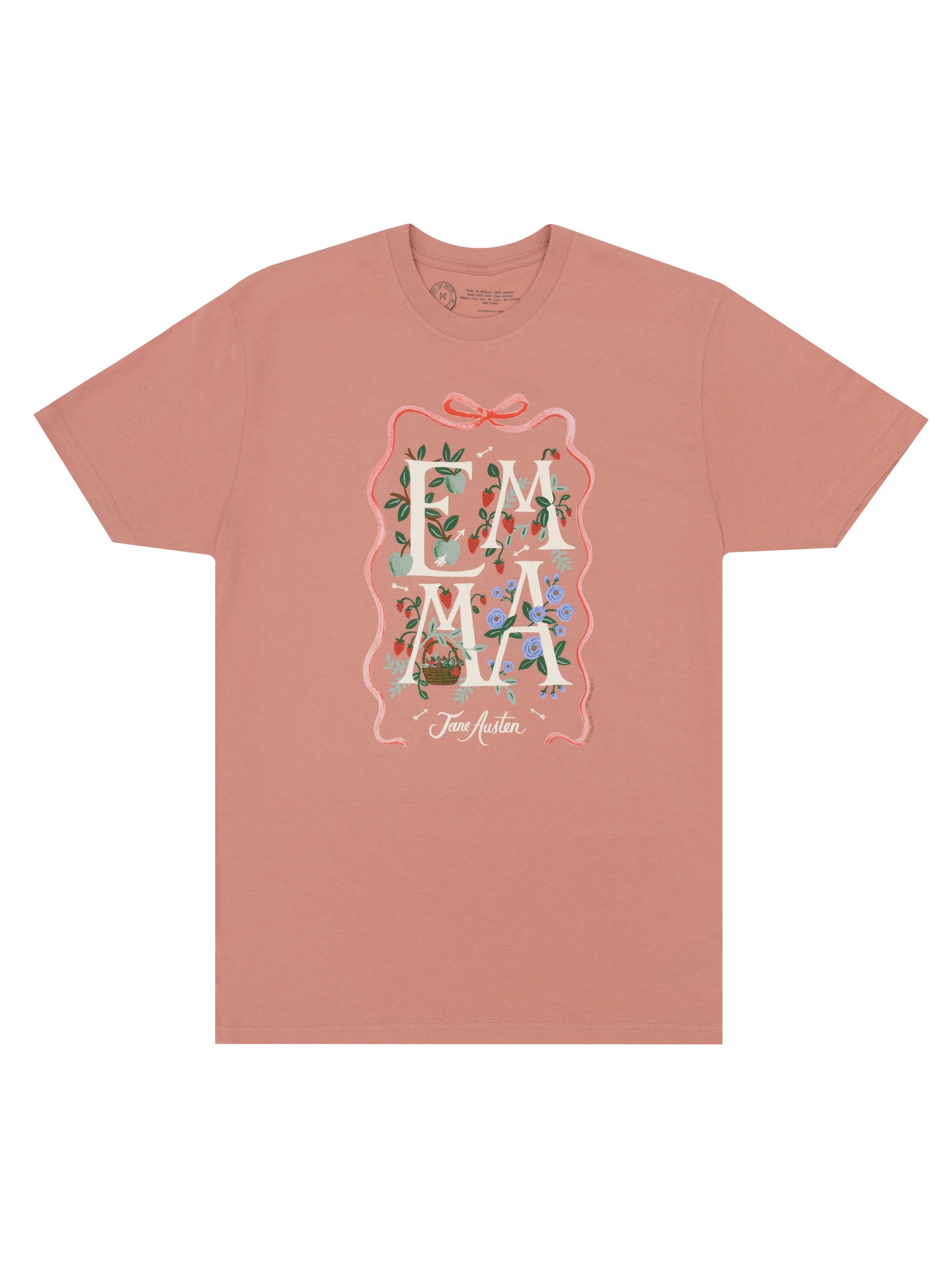 Puffin in Bloom: Emma Unisex T-Shirt Small