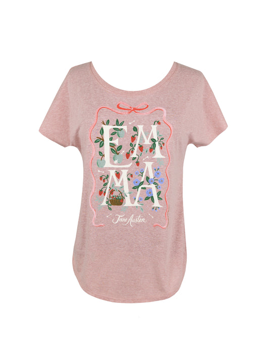 Puffin in Bloom: Emma Women's Relaxed Fit T-Shirt XXX-Large