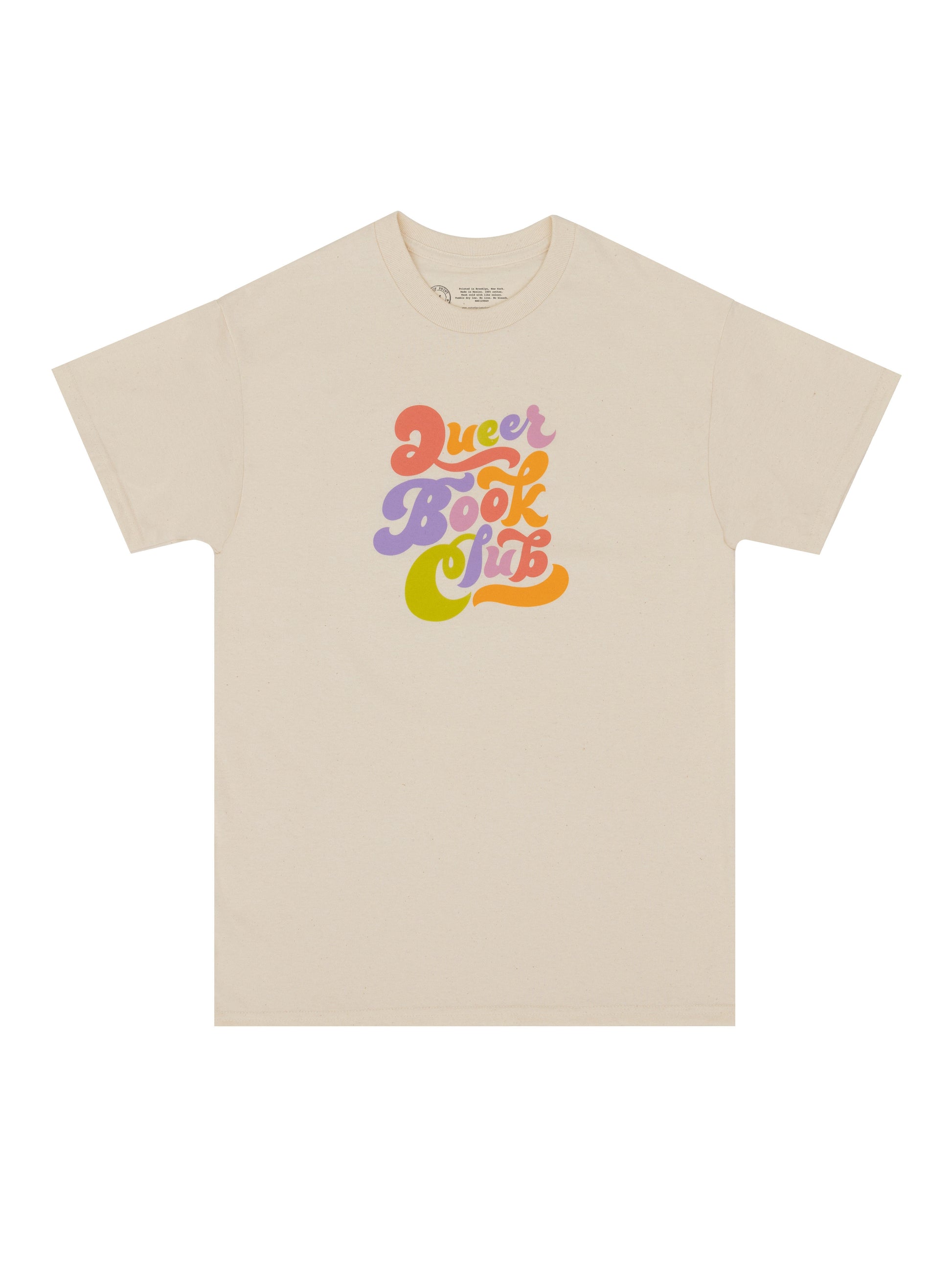 Queer Book Club Unisex T-Shirt Large