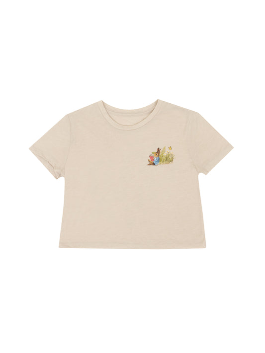 Peter Rabbit Women's Crop Shirt Large