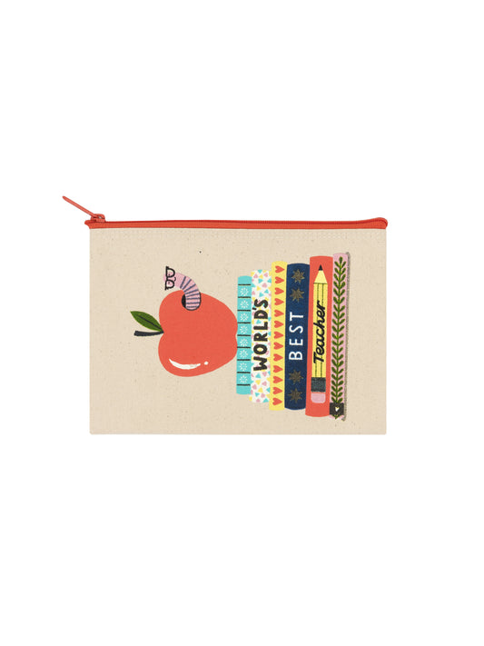 World's Best Teacher Pouch