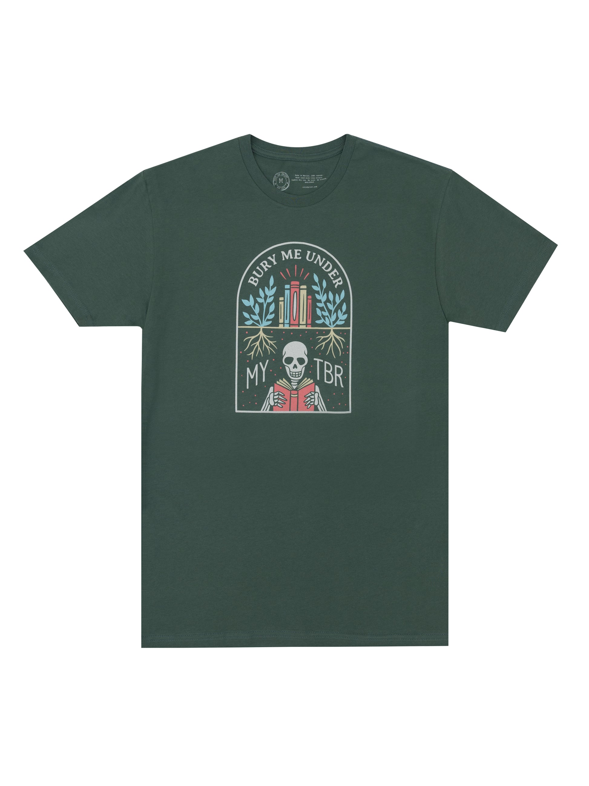 Bury Me Under My TBR Unisex T-Shirt X-Small