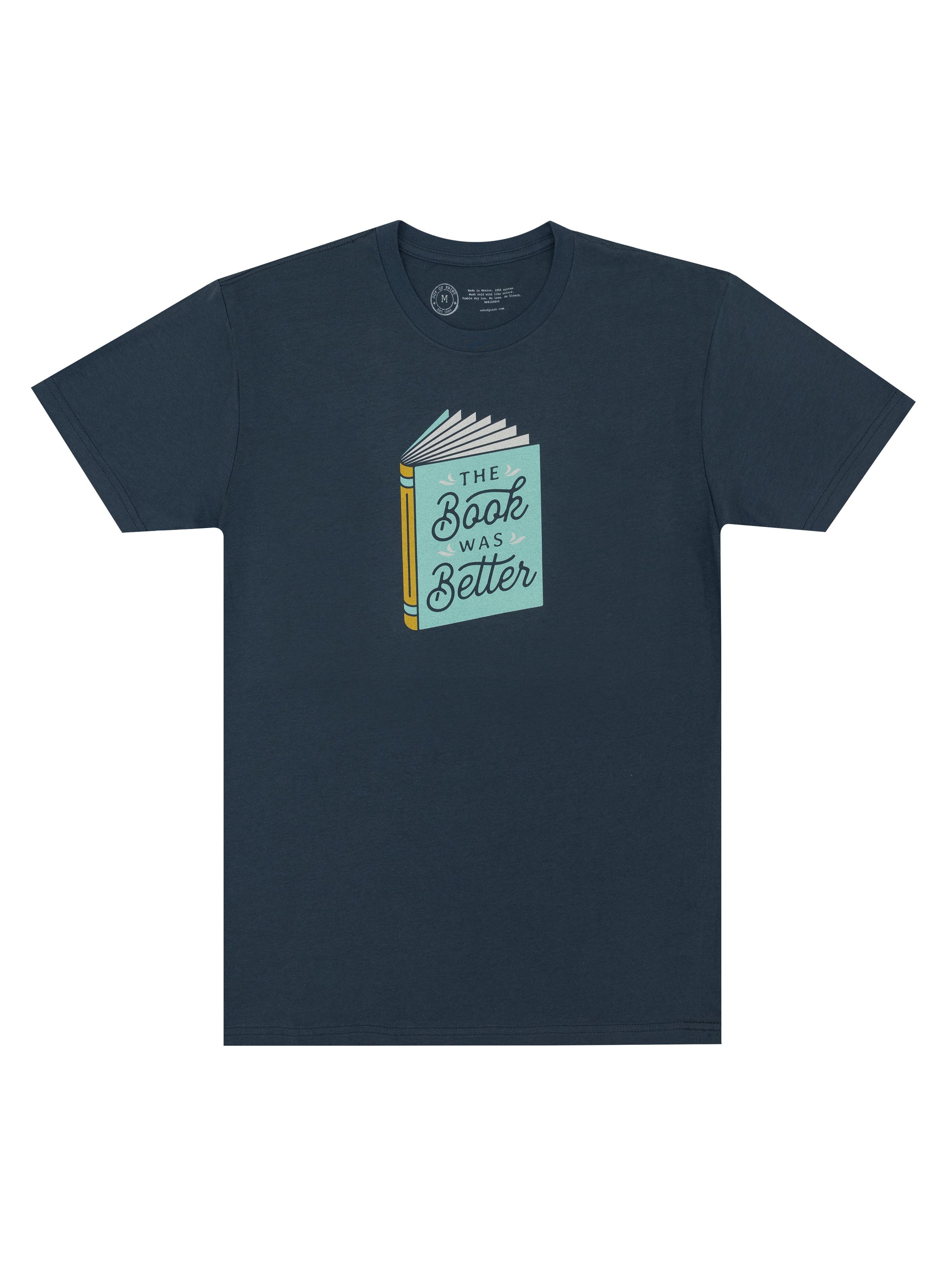 The Book Was Better Unisex T-Shirt X-Small