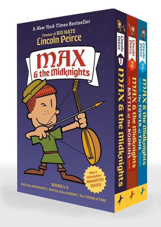 Max and the Midknights Paperback 3-Book Boxed Set - Max and the Midknights; Max and the Midknights: Battle of the Bodkins; Max and the Midknights: The Tower of Time (Max & The Midknights)