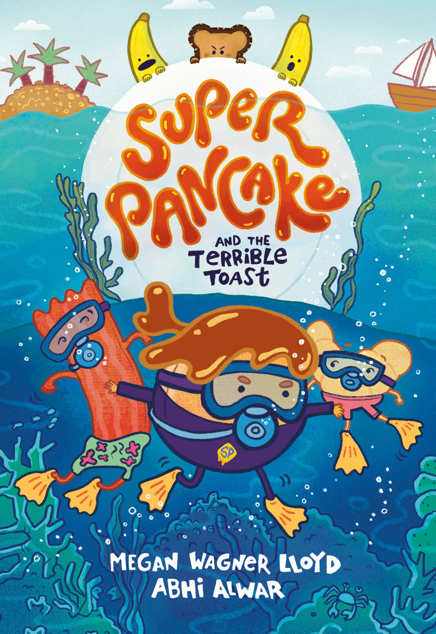 Super Pancake and the Terrible Toast - (A Graphic Novel) (Super Pancake) (Book:3)