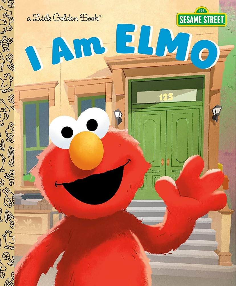 I Am Elmo (Sesame Street) (Little Golden Book) by Christy Webster, Shane Clester