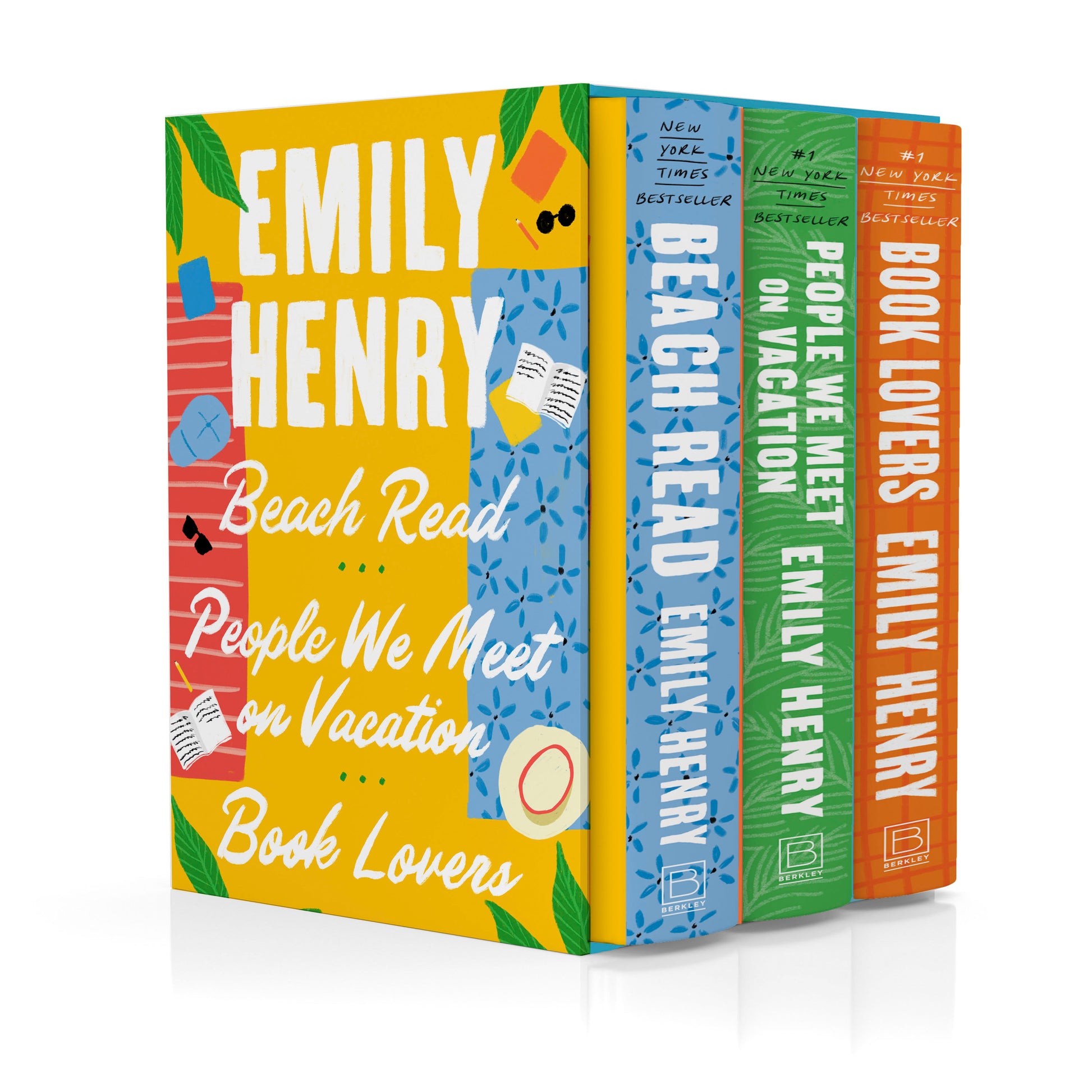 Emily Henry 3-Book Boxed Set - Beach Read, People We Meet on Vacation, and Book Lovers