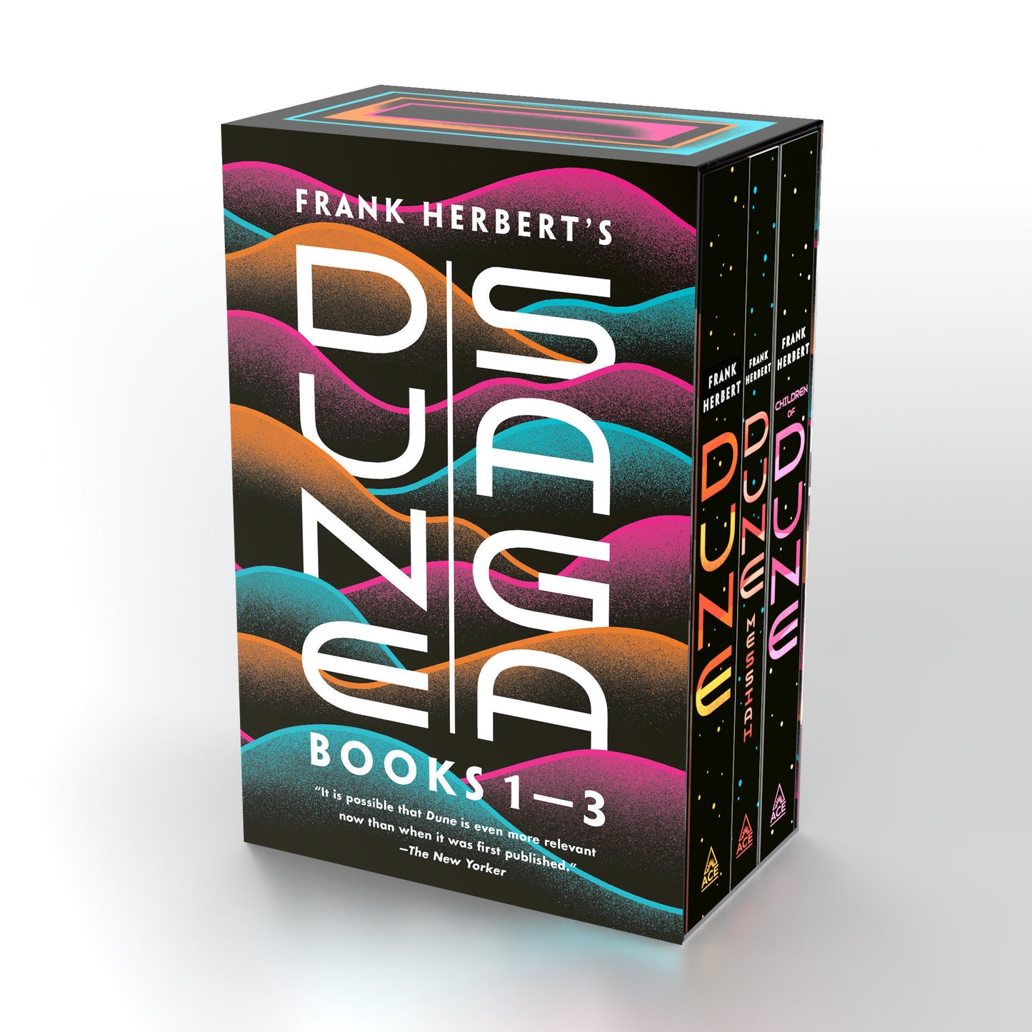 Frank Herbert's Dune Saga 3-Book Boxed Set - Dune, Dune Messiah, and Children of Dune (Dune)
