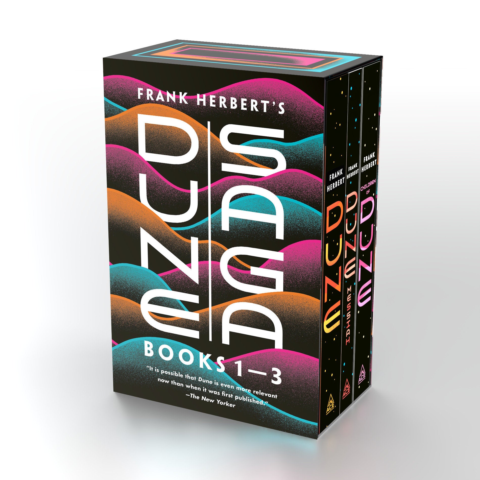 Frank Herbert's Dune Saga 3-Book Boxed Set - Dune, Dune Messiah, and Children of Dune (Dune)