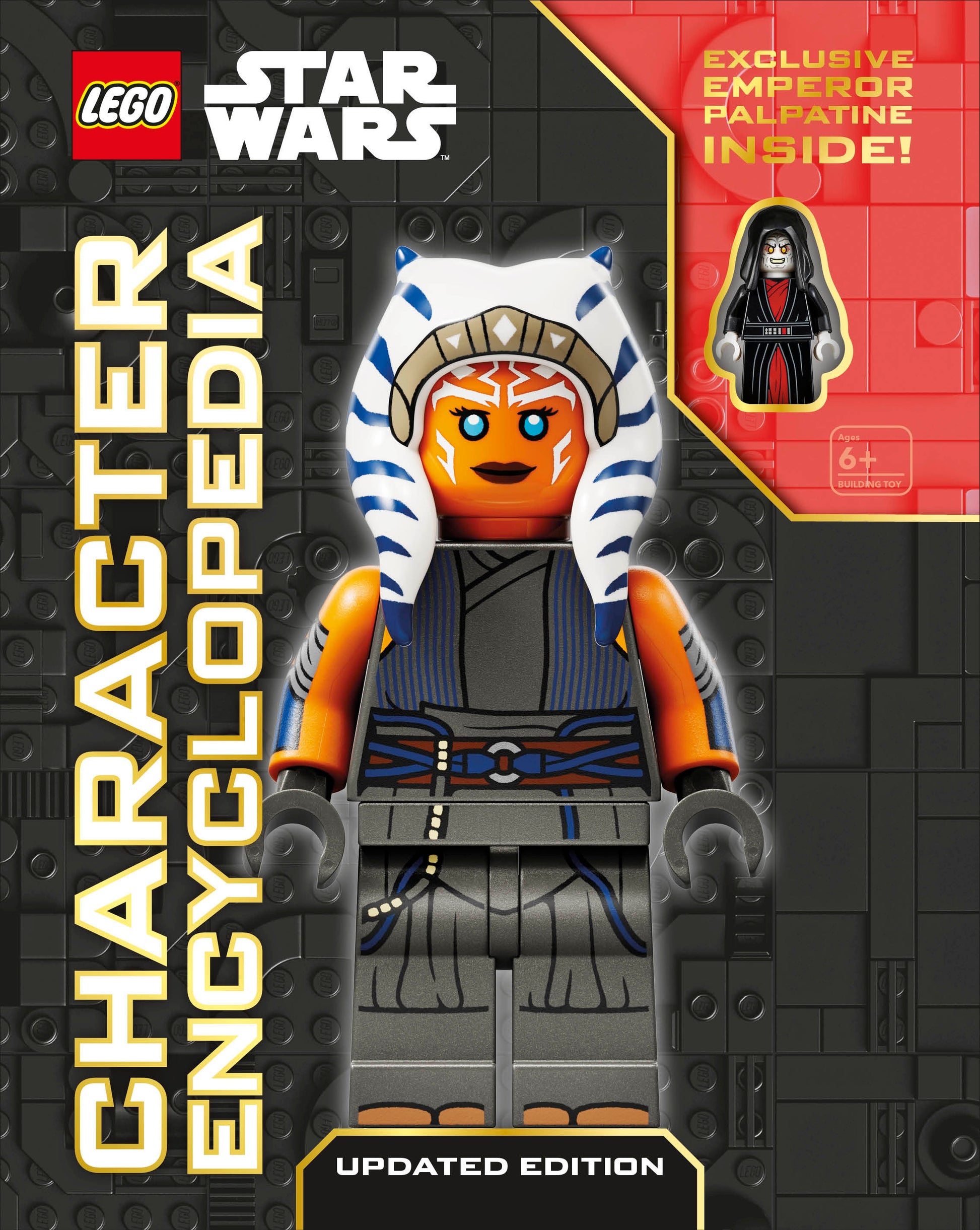LEGO Star Wars Character Encyclopedia Updated Edition - The Ultimate Guide to the Best 200 Minifigures from the LEGO Star Wars Galaxy; Comes with Exclusive Emperor Palpatine Minifigure
