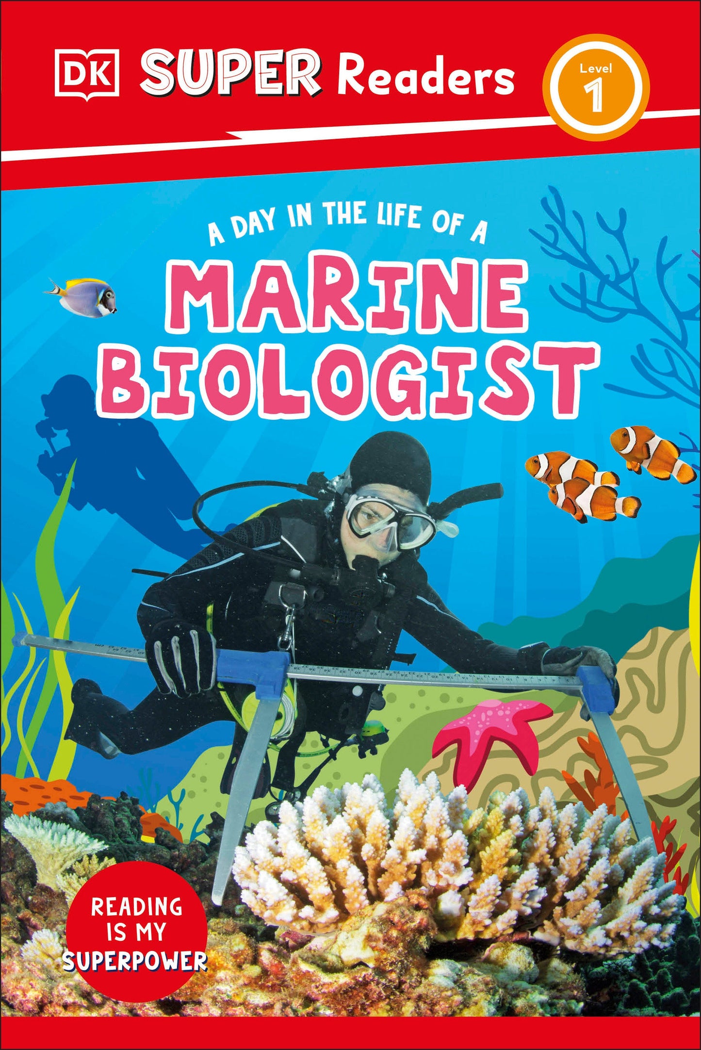 DK Super Readers Level 1 A Day in the Life of a Marine Biologist (DK Super Readers)