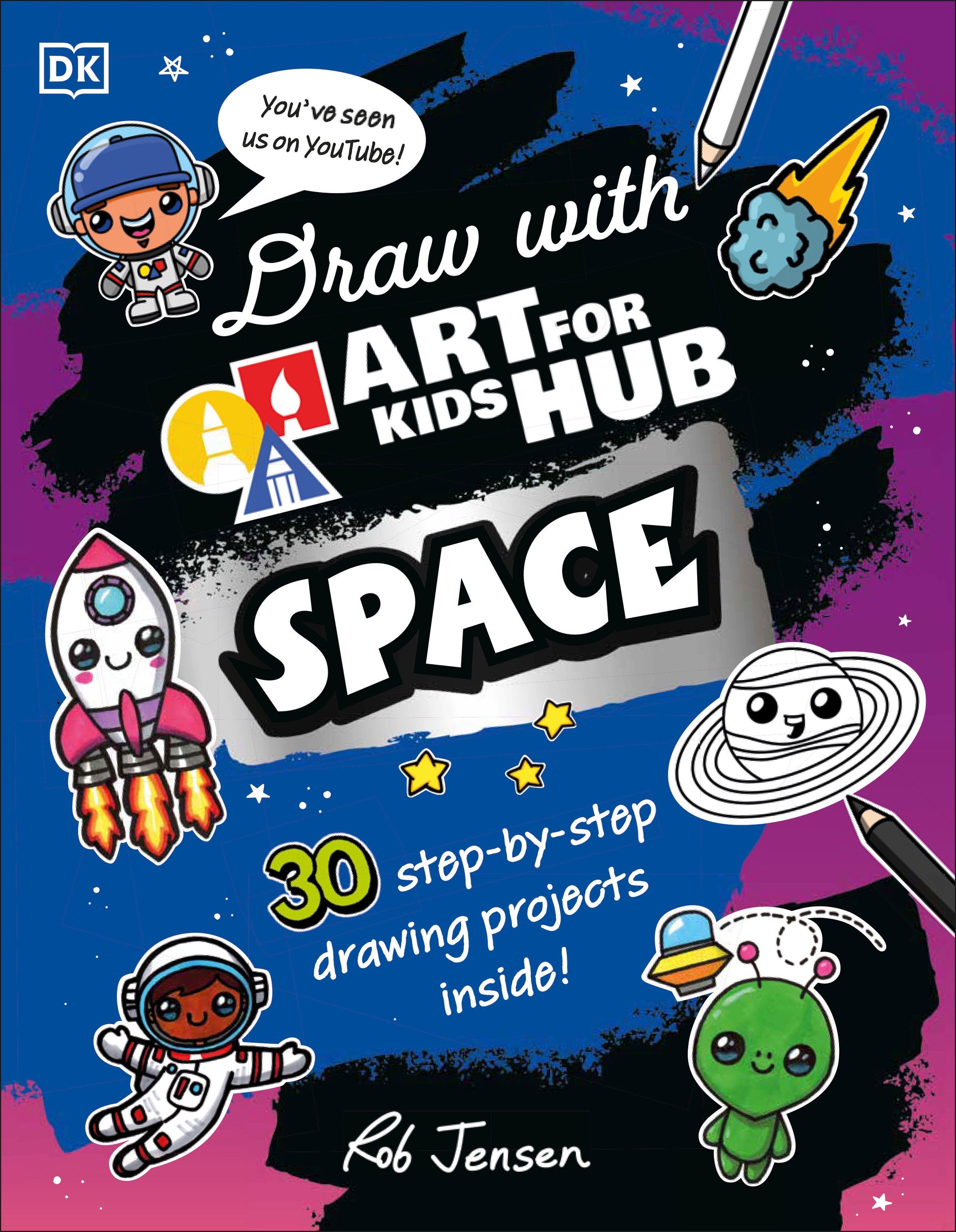 Draw with Art for Kids Hub Space (Draw With Art For Kids Hub) (Book:4)
