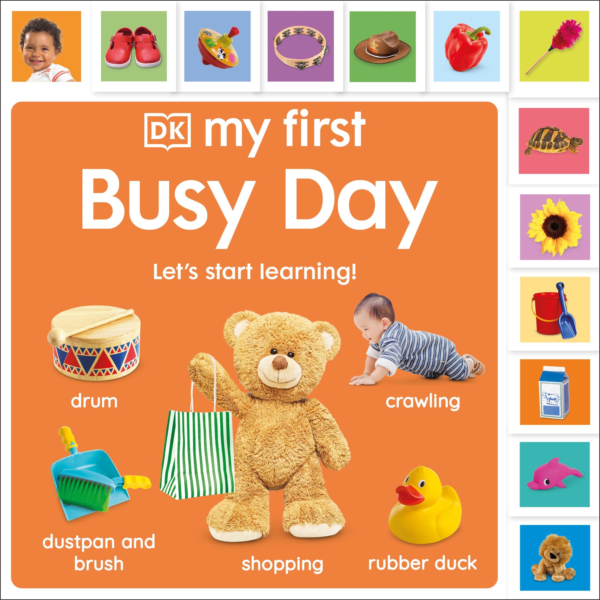 My First Busy Day - Let's Start Learning! (My First Tabbed Board Book)
