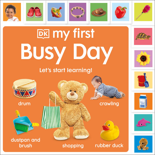 My First Busy Day - Let's Start Learning! (My First Tabbed Board Book)