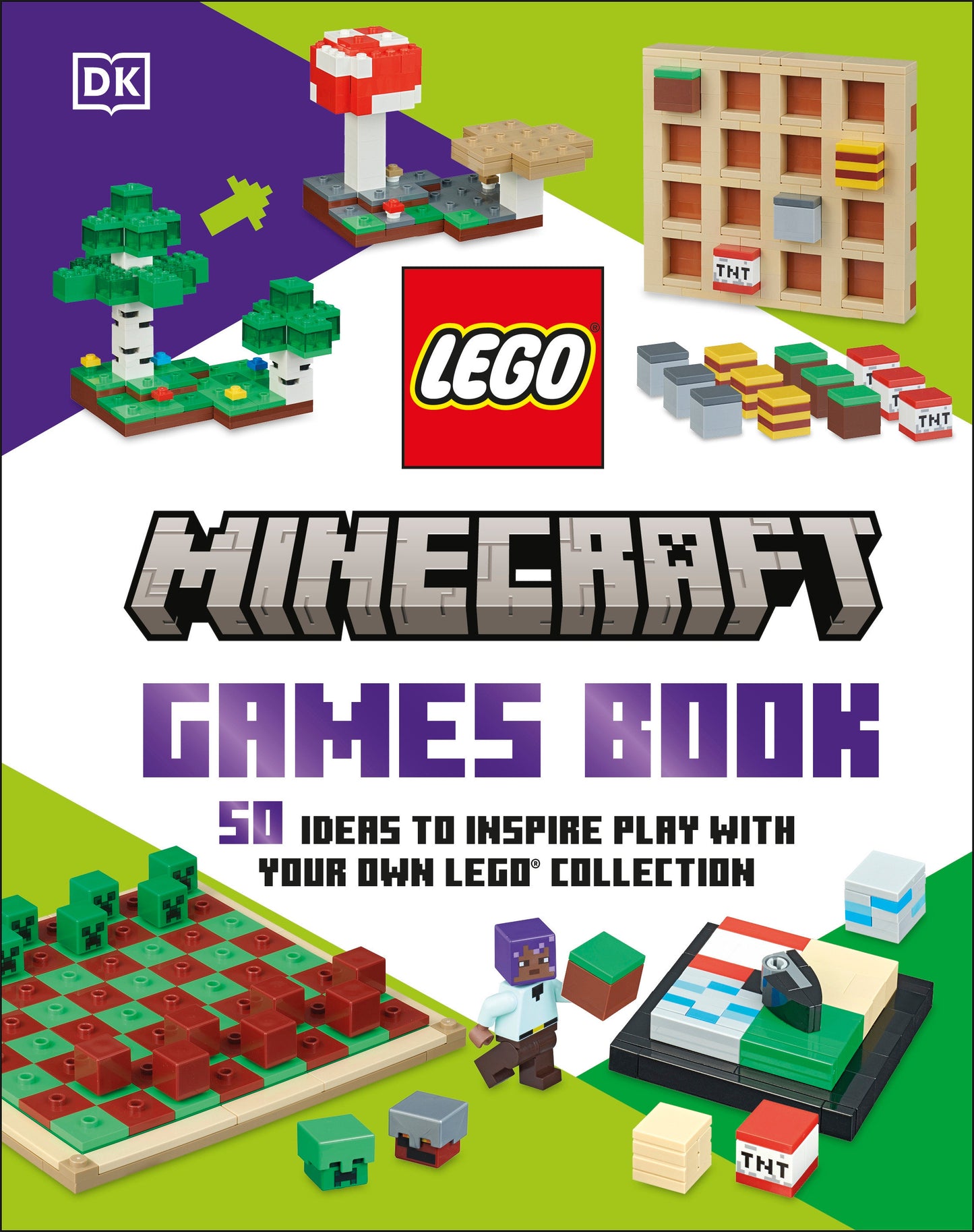 LEGO Minecraft Games Book (Library Edition) - 50 Fun Ideas to Play with Your LEGO Collection! Without Bricks