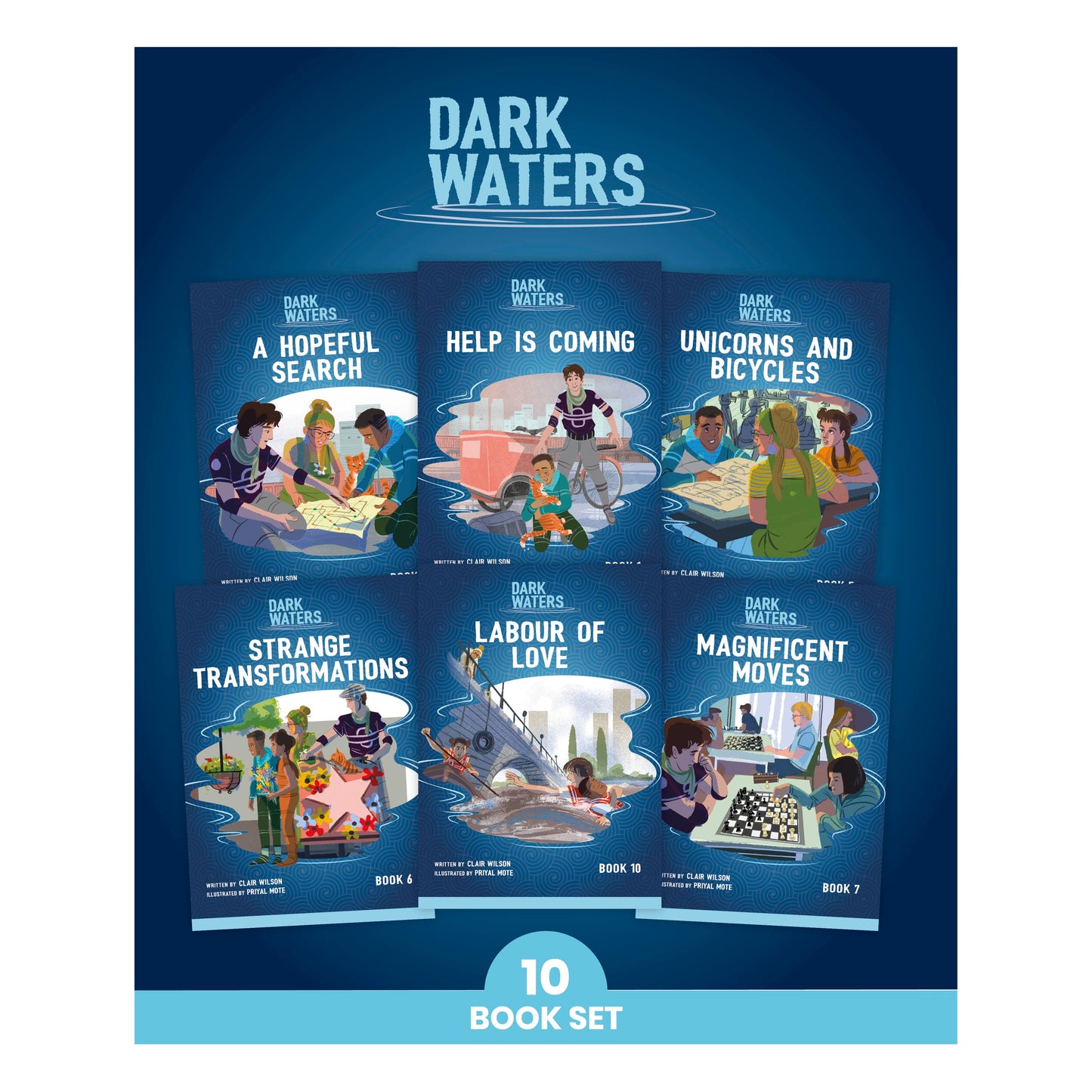 Phonic Books Dark Waters (Phonic Books Catch-Up Decodable Readers)