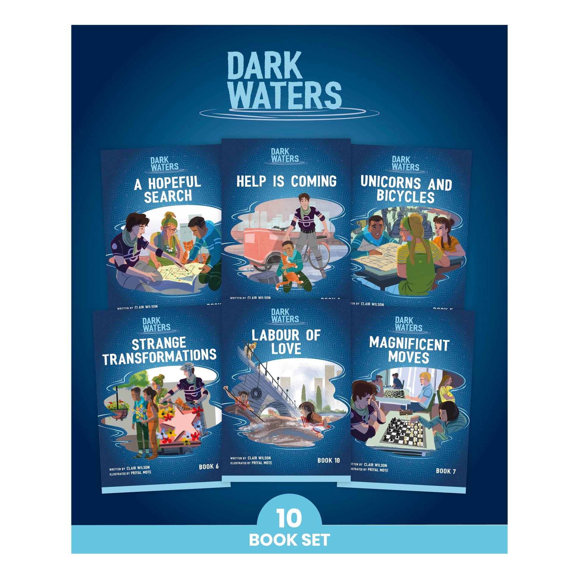Phonic Books Dark Waters (Phonic Books Catch-Up Decodable Readers)