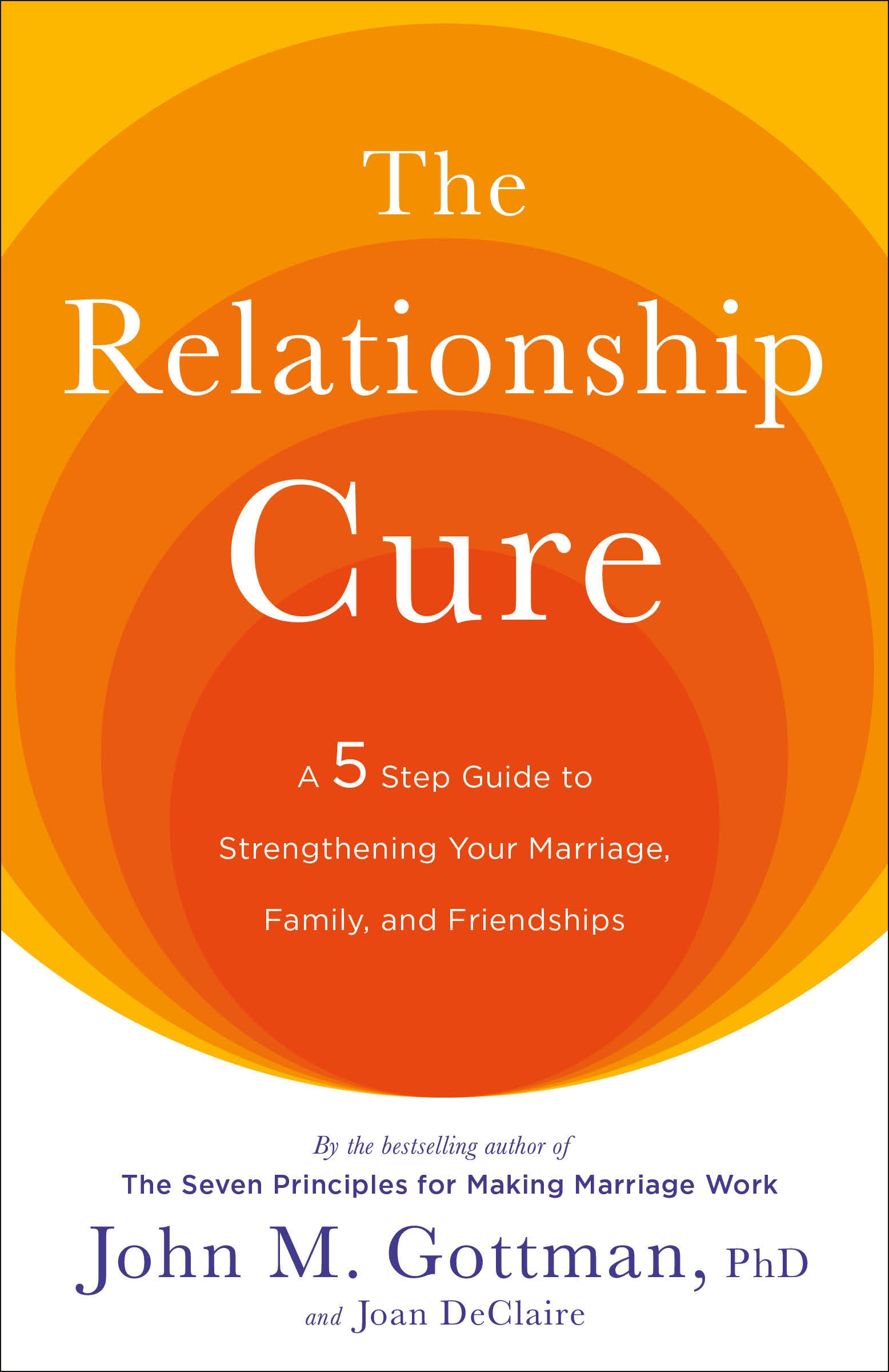 The Relationship Cure - A 5 Step Guide to Strengthening Your Marriage, Family, and Friendships