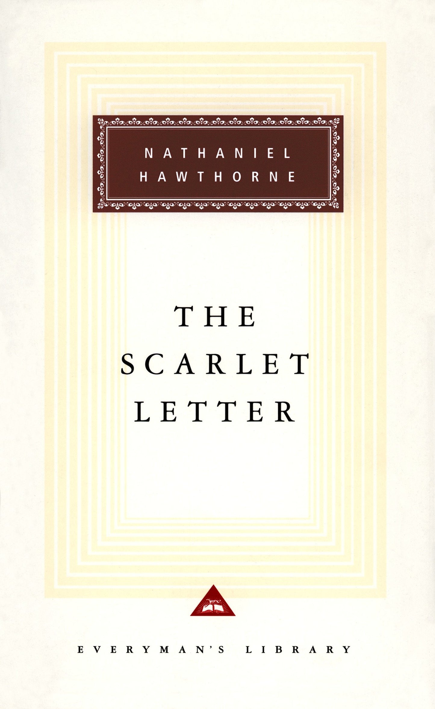 The Scarlet Letter - Introduction by Alfred Kazin (Everyman's Library Classics Series)