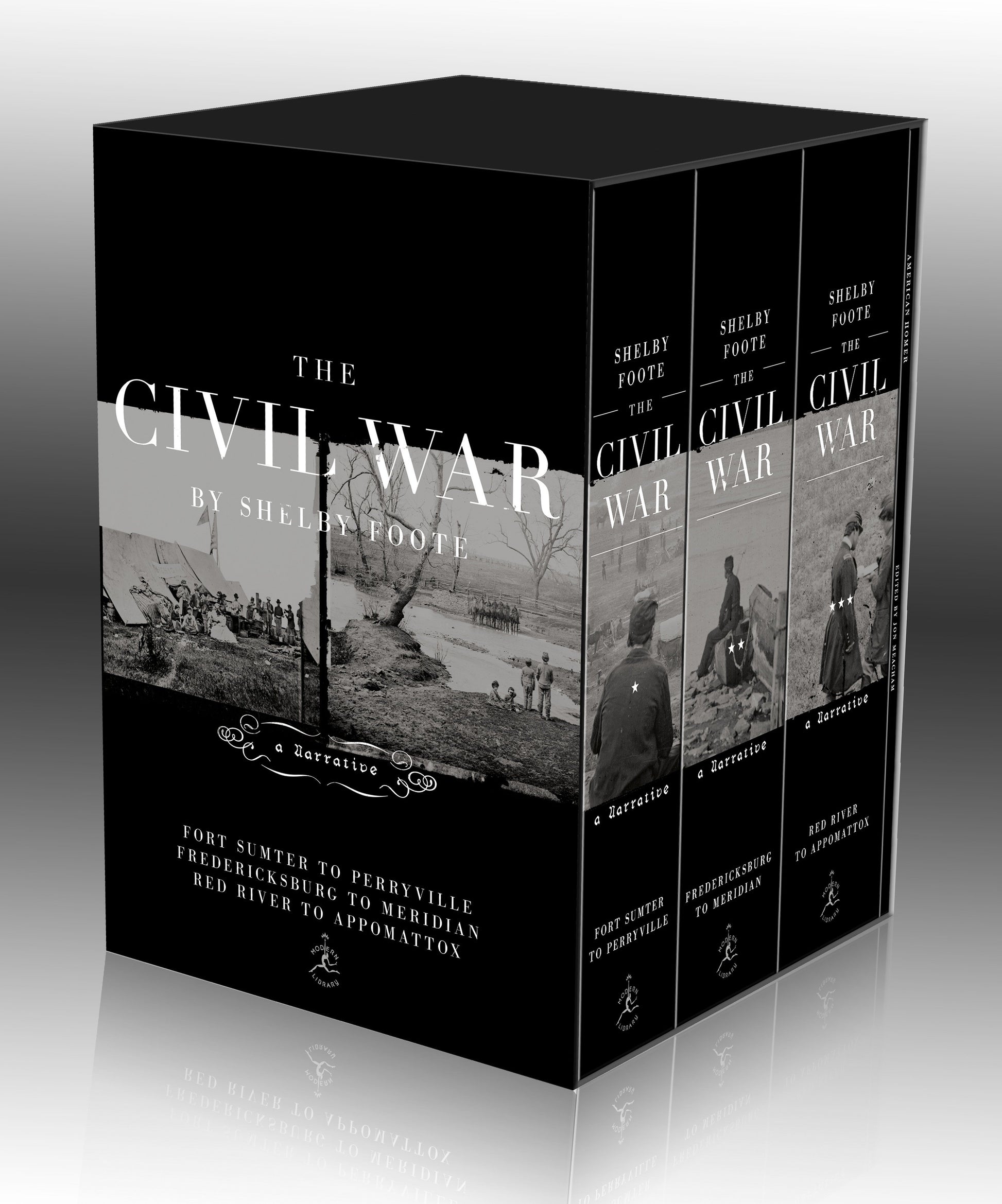 The Civil War Trilogy Box Set - With American Homer: Reflections on Shelby Foote and His Classic The Civil War: A Narrative