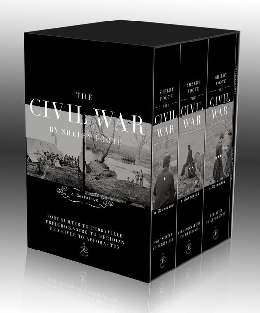 The Civil War Trilogy Box Set - With American Homer: Reflections on Shelby Foote and His Classic The Civil War: A Narrative