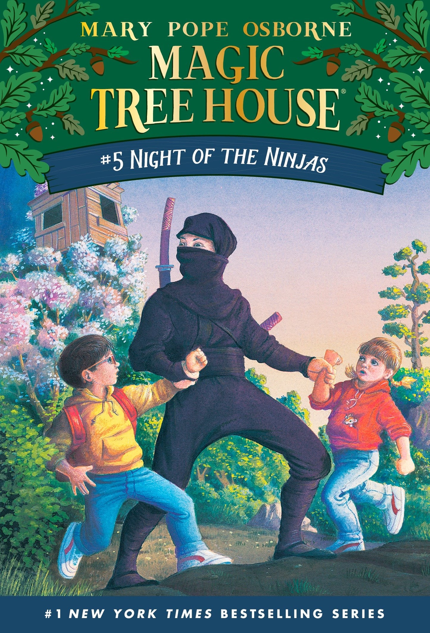 Night of the Ninjas (Magic Tree House) (Book:5)
