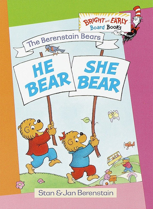 He Bear, She Bear (Bright & Early Board Books)