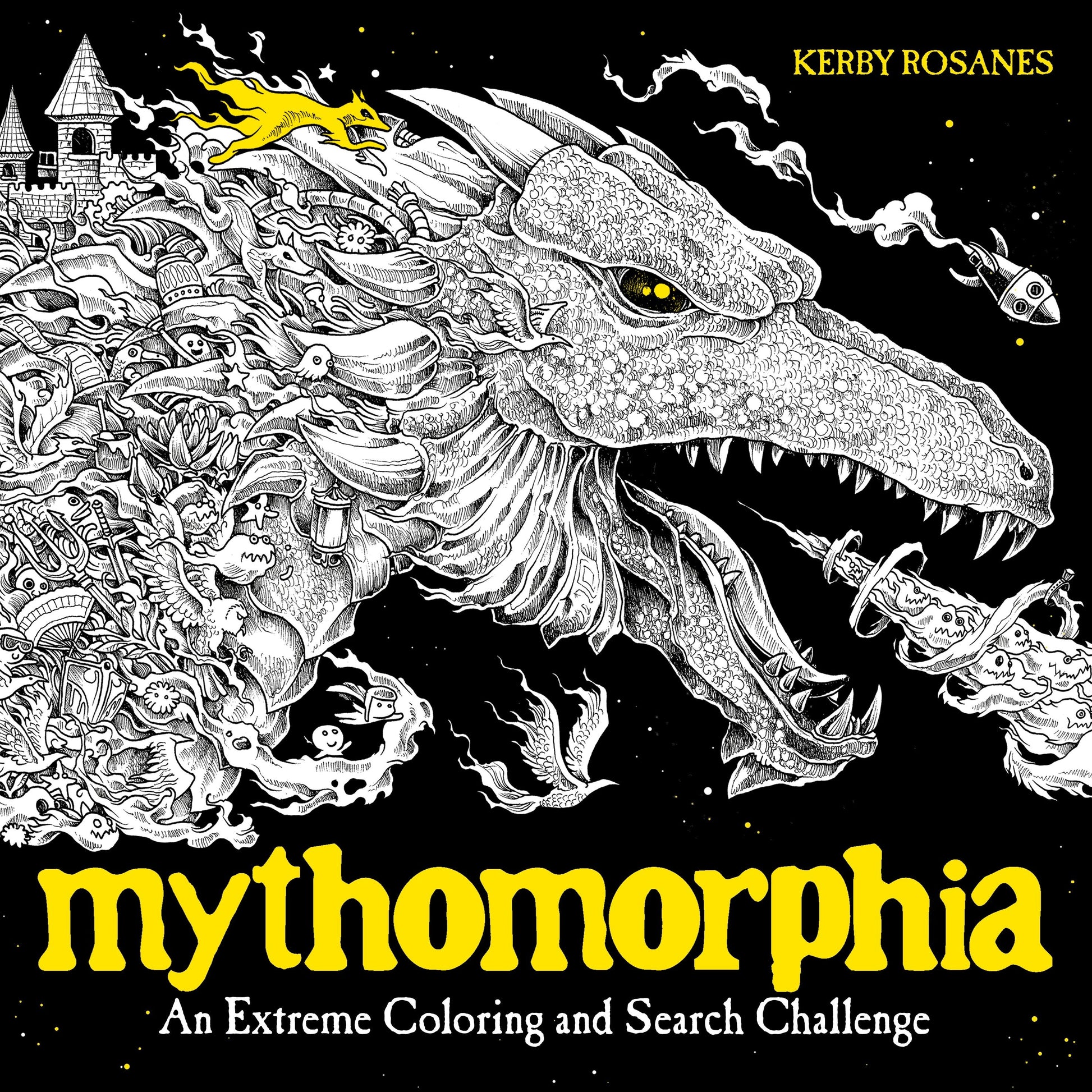 Mythomorphia - An Extreme Coloring and Search Challenge