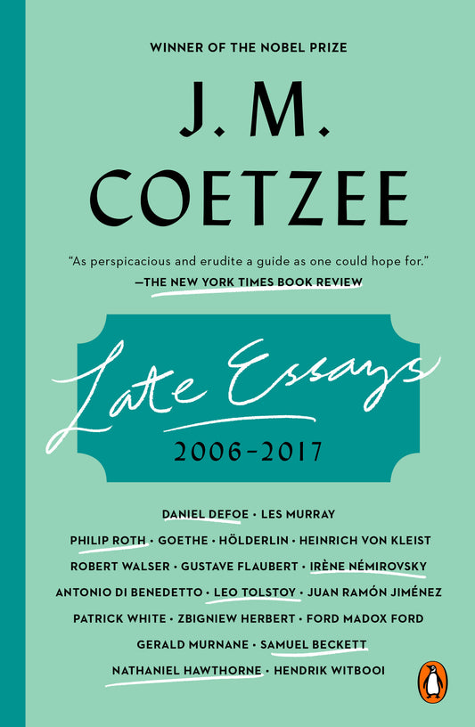 Late Essays - 2006-2017