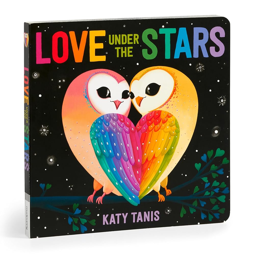 Mudpuppy Love Under The Stars Board Book by Katy Tanis