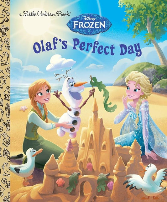 Olaf's Perfect Day (Disney Frozen) (Little Golden Book) by Jessica Julius, The Disney Storybook Art Team
