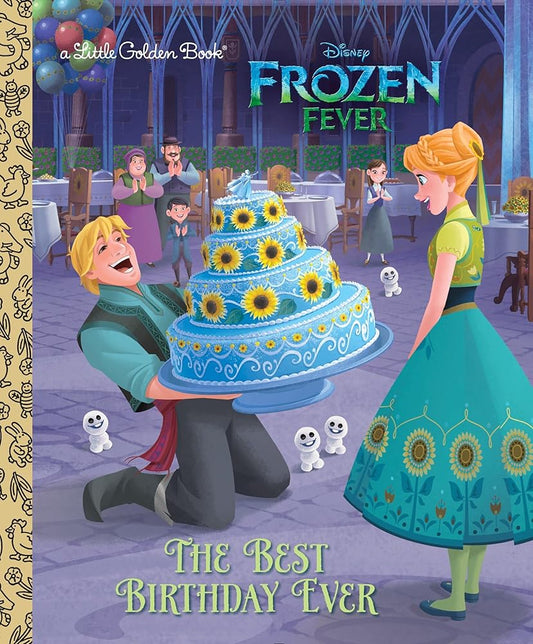 The Best Birthday Ever (Disney Frozen) (Little Golden Book) by Rico Green, RH Disney