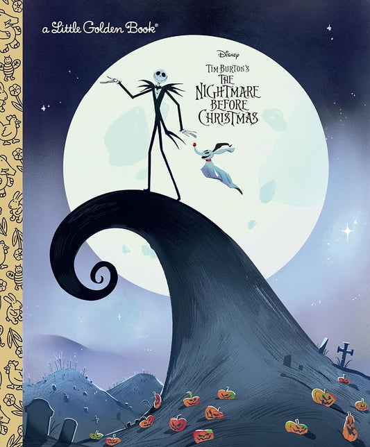 Tim Burton's The Nightmare Before Christmas (Disney) (Little Golden Book) by Lauren Clauss, Jeannette Arroyo