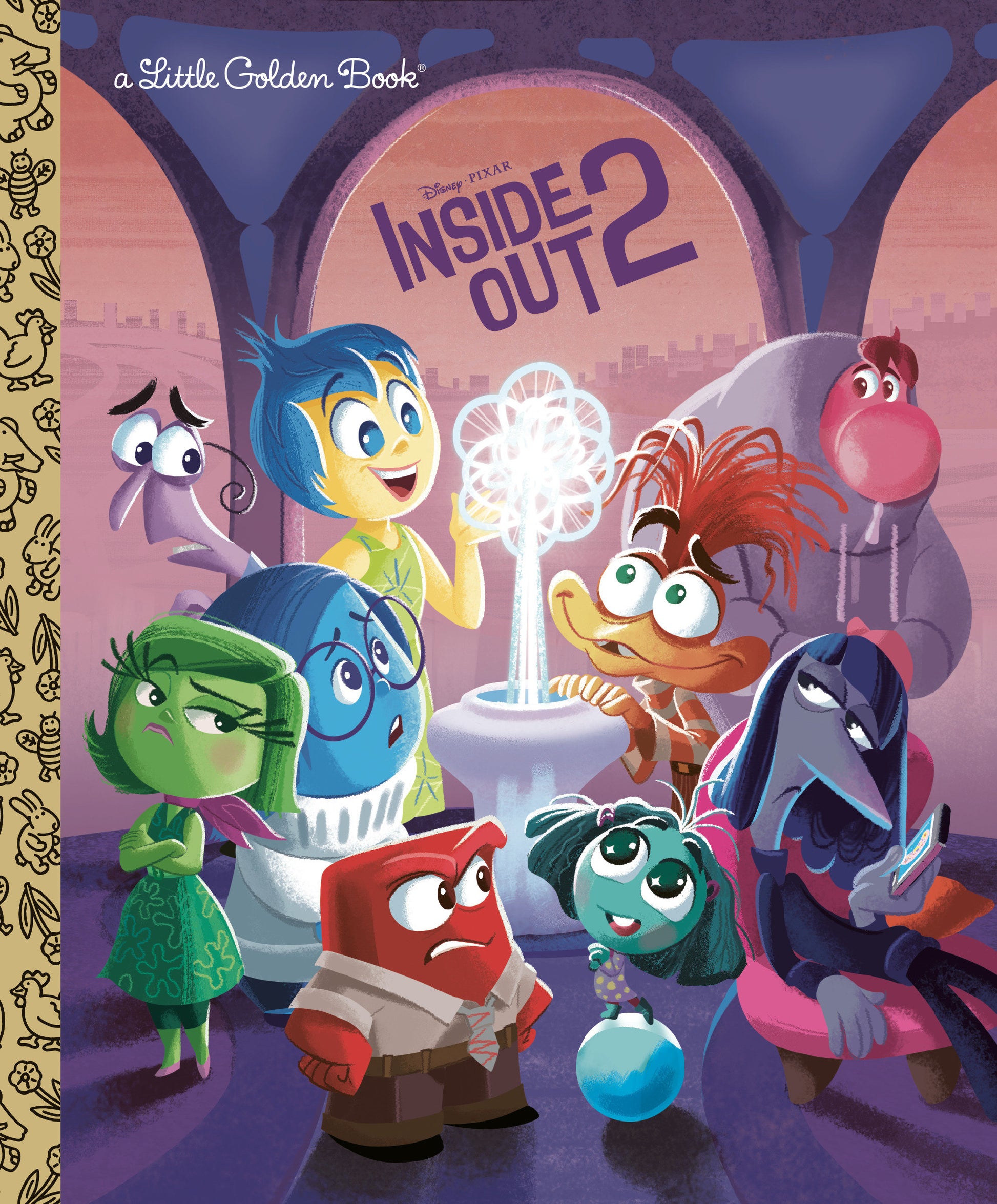 Disney/Pixar Inside Out 2 Little Golden Book (Little Golden Book)