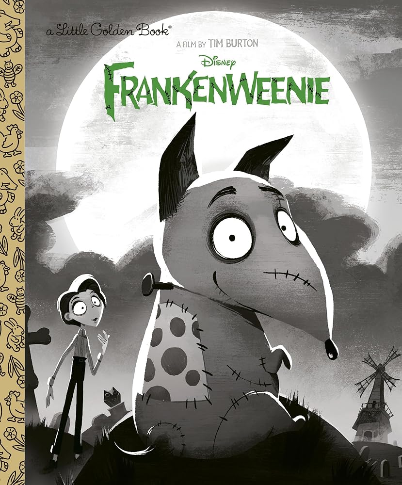 Frankenweenie (Disney Classic) (Little Golden Book) by Matthew J. Gilbert, Hollie Mengert