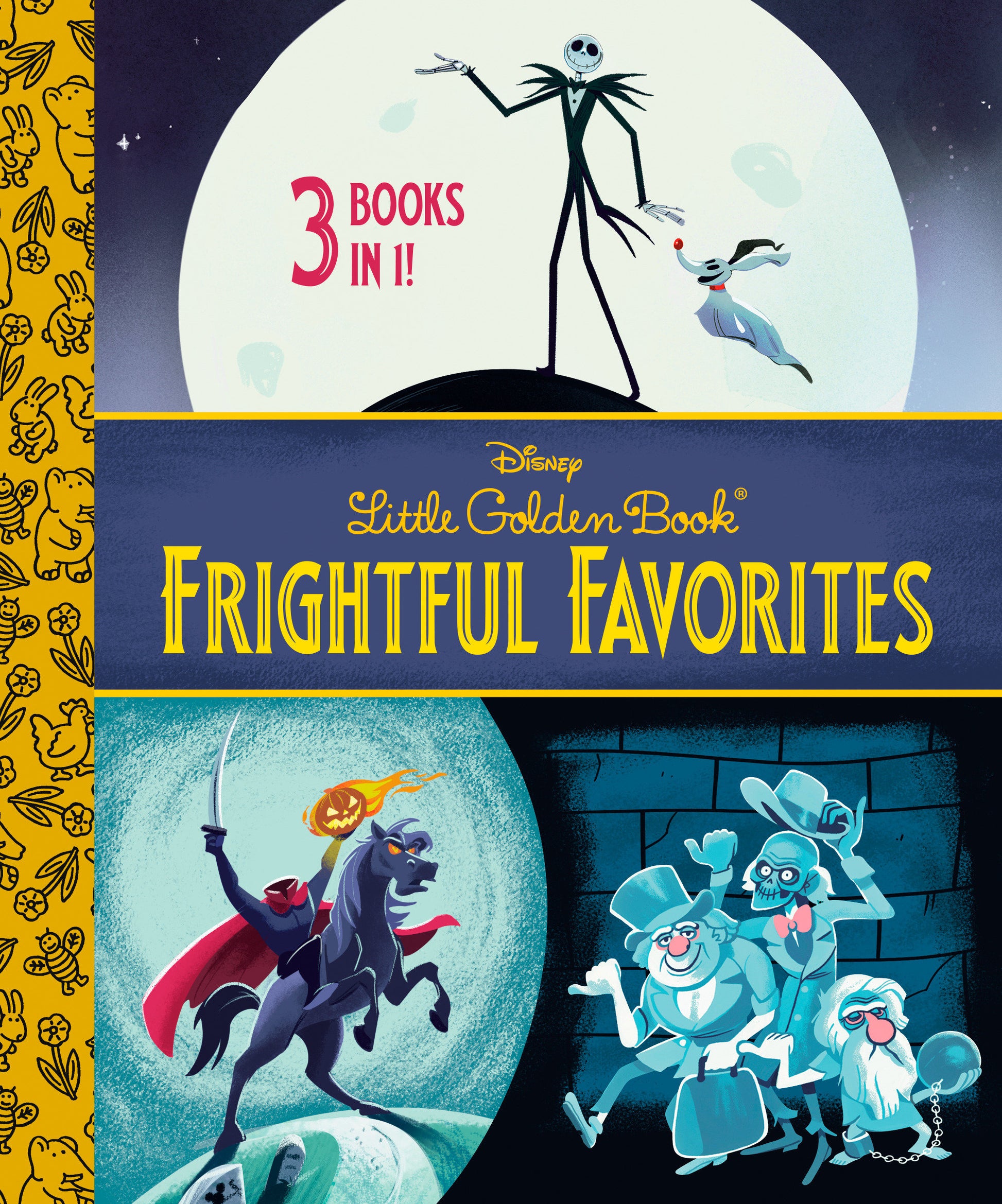 Disney Little Golden Book Frightful Favorites (Disney Classic) (Little Golden Book)