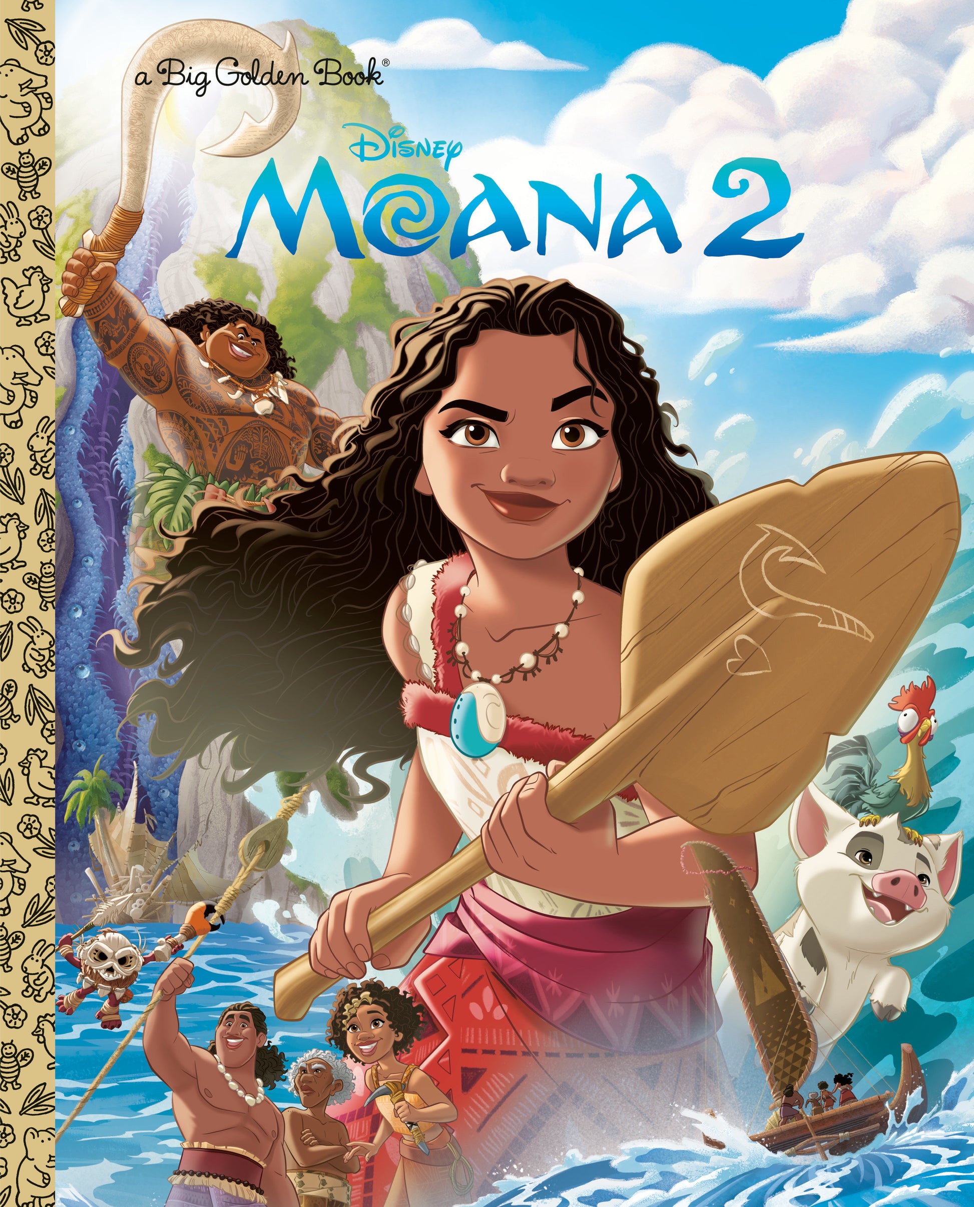 Disney Moana 2 Big Golden Book (Big Golden Book)