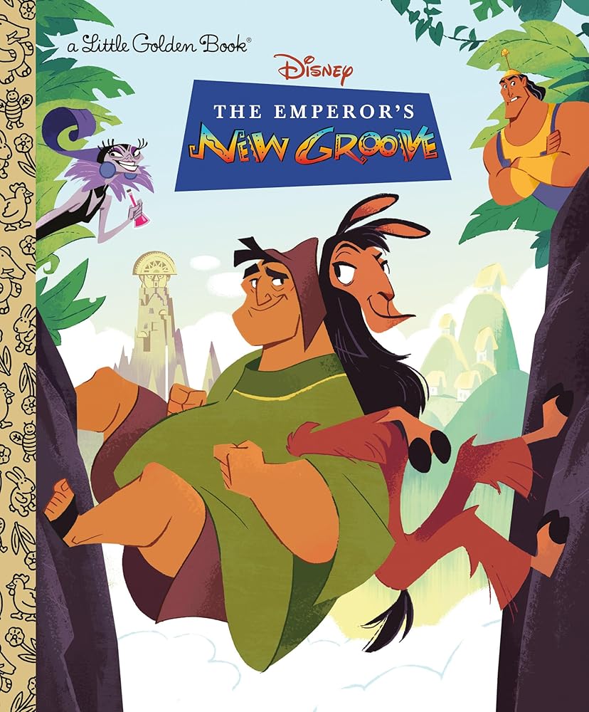Disney The Emperor's New Groove (Little Golden Book) by Frank Berrios, Hollie Mengert