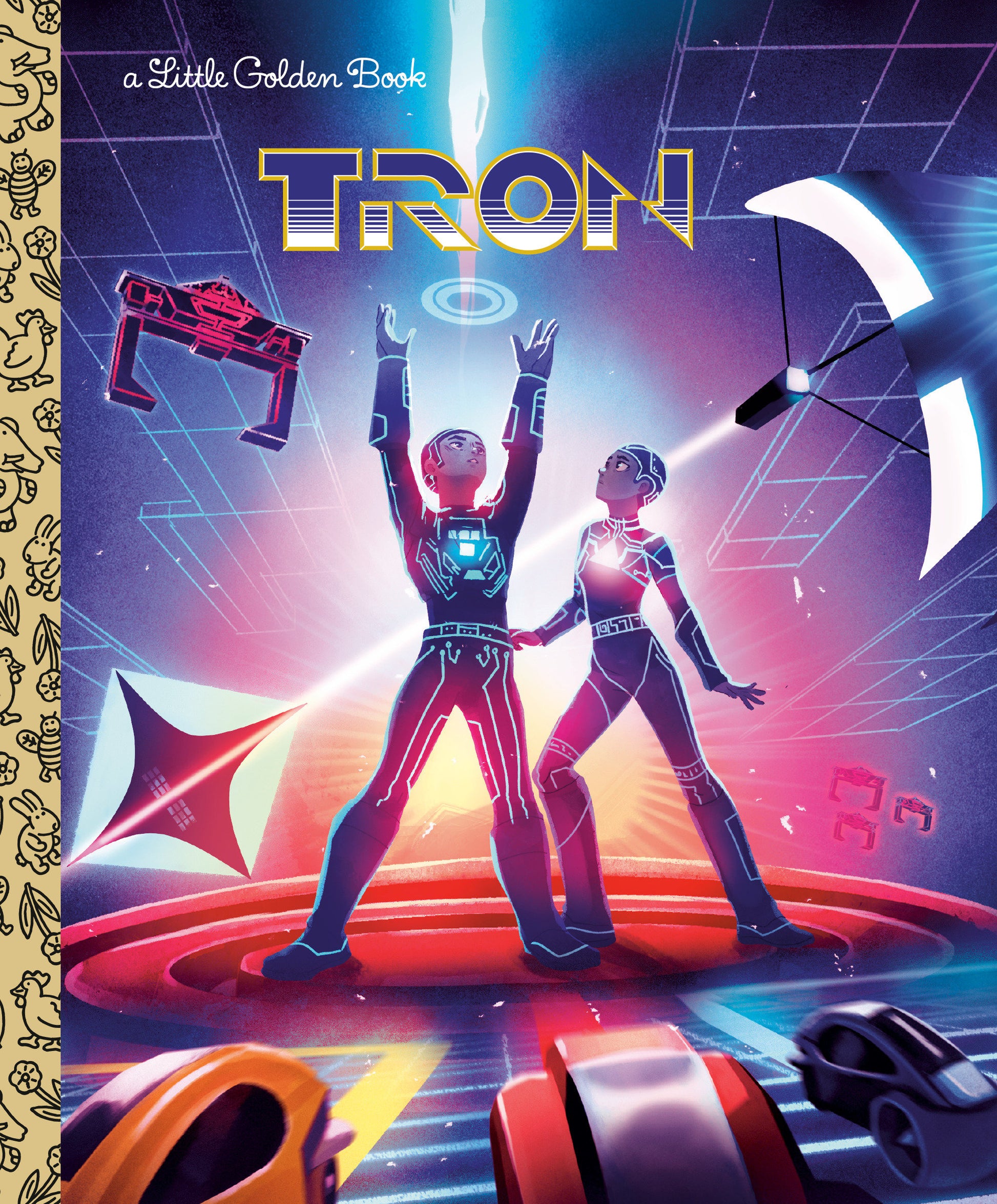 Disney Tron Little Golden Book (Little Golden Book)