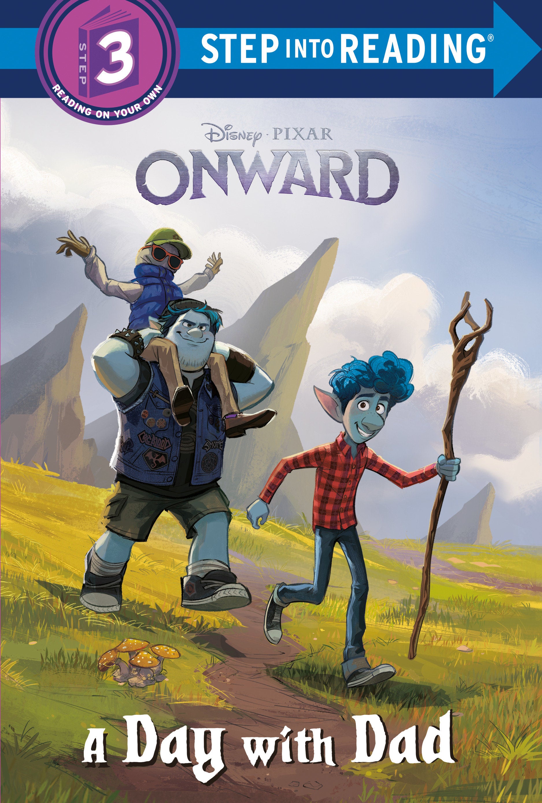 A Day with Dad (Disney/Pixar Onward) (Step into Reading)